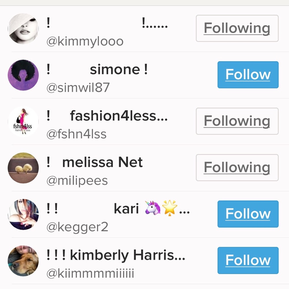 Follow my BLUE, Share 10!